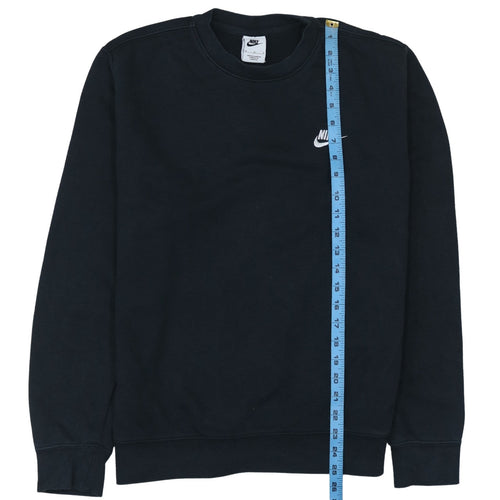 Nike Men's Black Pullover Crew Neck Sweatshirt M