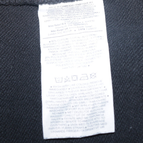 Nike Men's Black Pullover Crew Neck Sweatshirt M