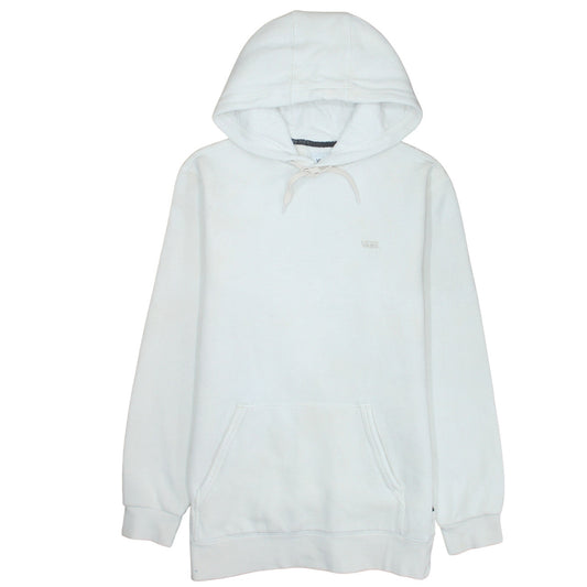 Vans Men’s White Small Pullover Hoodie ComfyCush Fleece Sweatshirt