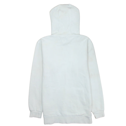 Vans Men’s White Small Pullover Hoodie ComfyCush Fleece Sweatshirt