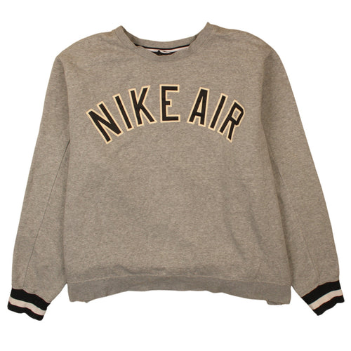 Nike Men’s Grey 2XL Pullover Sweatshirt Crew Neck Sportswear