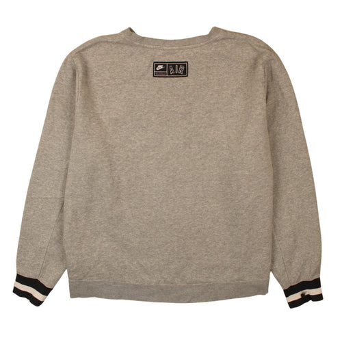 Nike Men’s Grey 2XL Pullover Sweatshirt Crew Neck Sportswear