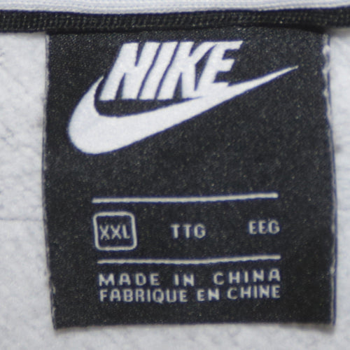 Nike Men’s Grey 2XL Pullover Sweatshirt Crew Neck Sportswear