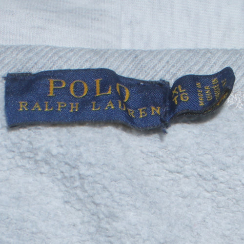Polo Ralph Lauren Women’s Grey Pullover Sweatshirt XL Logo Cotton Blend