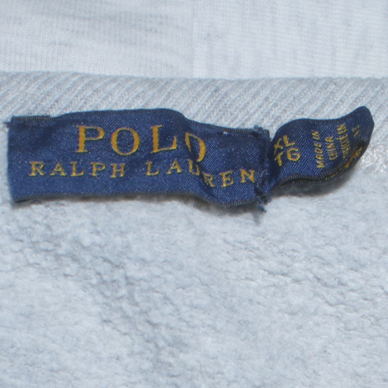Polo Ralph Lauren Women’s Grey Pullover Sweatshirt XL Logo Cotton Blend