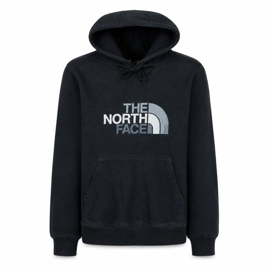 Front view of The North Face Men's Black XS Pullover Hoodie Cotton Outdoor