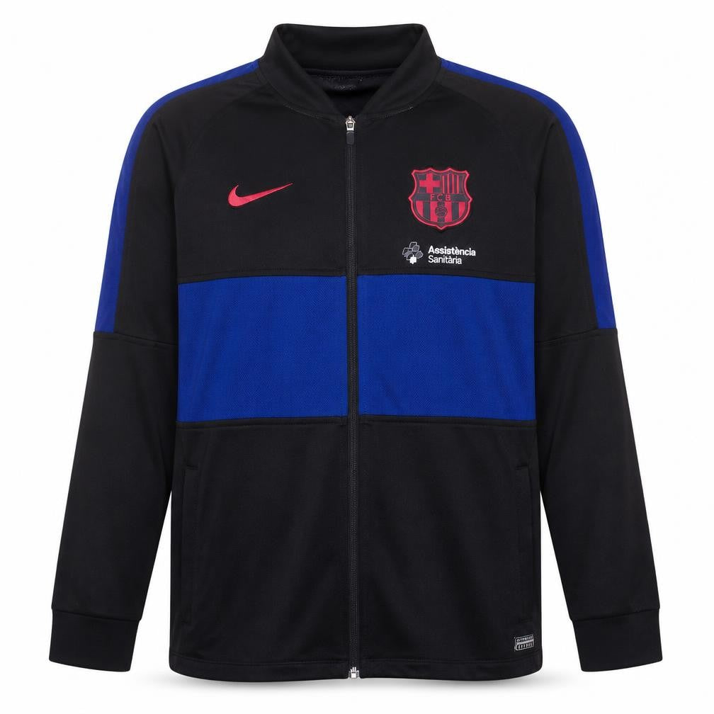 Nike Men's Blue Full Zip FCB Dri-Fit Sweatshirt Size L