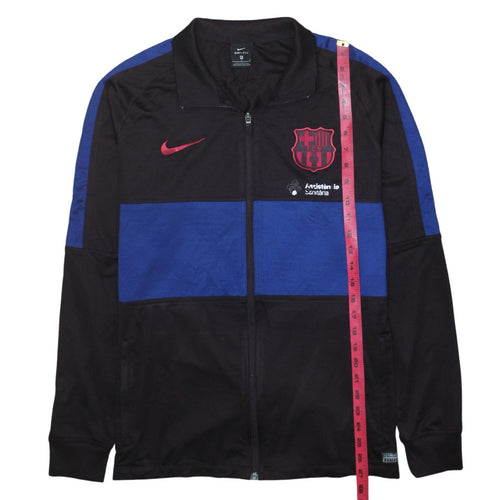 Nike Men's Blue Full Zip FCB Dri-Fit Sweatshirt Size L