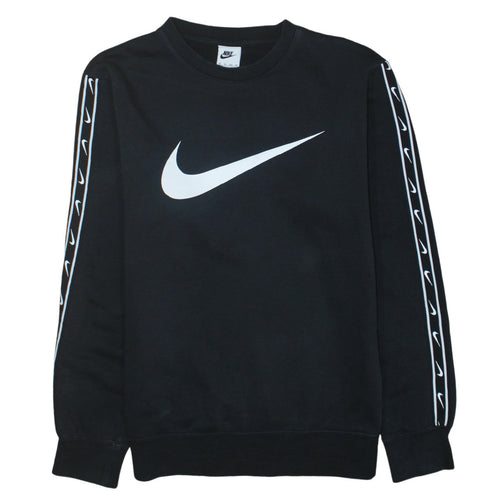Nike Men's Black XS Crew Neck Graphic Sweatshirt