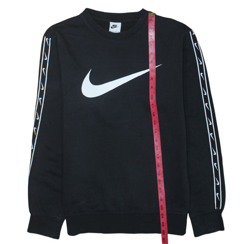 Nike Men's Black XS Crew Neck Graphic Sweatshirt