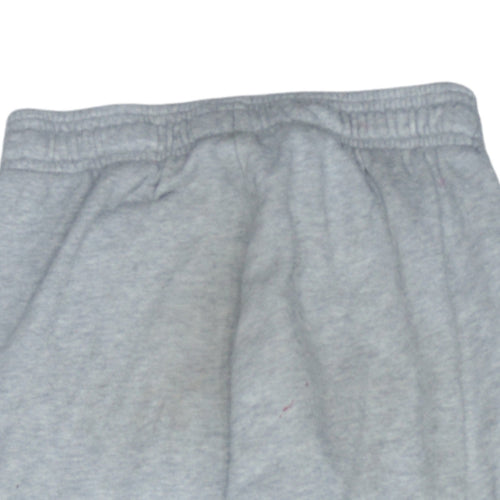 Adidas Boys Grey Jogger Sweatpants 11-12 Years Elastic Waist Activewear