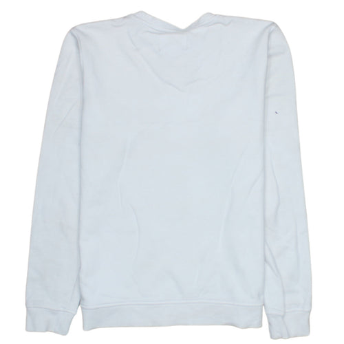 Bondelid Women's White Crew Neck Pullover Sweatshirt Size S