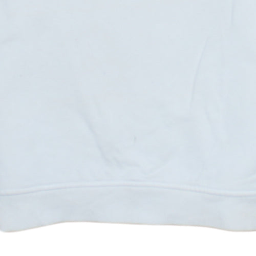 Bondelid Women's White Crew Neck Pullover Sweatshirt Size S