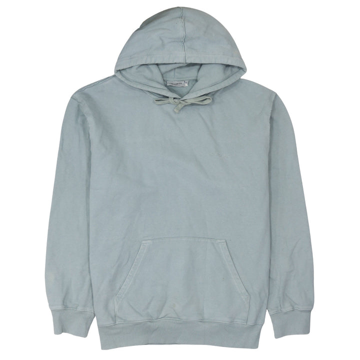 Carhartt Men's Blue Cotton Pullover Hoodie Size L