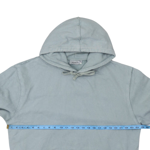 Carhartt Men's Blue Cotton Pullover Hoodie Size L