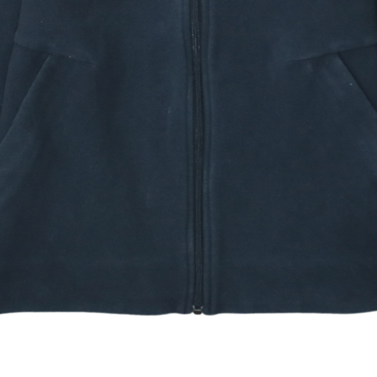 Adidas Boys Black Full Zip Hooded Hoodie Size 11-12 Years Fleece Jacket