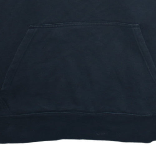 Columbia Men's Black XS Pullover Fleece Hoodie Outdoor Logo