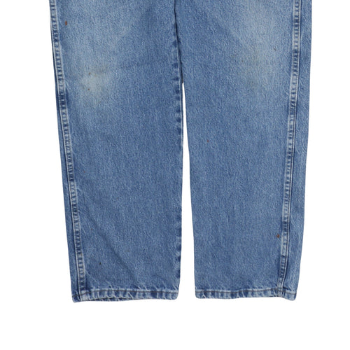 Wrangler Men's Blue 36x30 Regular Straight Fit Denim Jeans