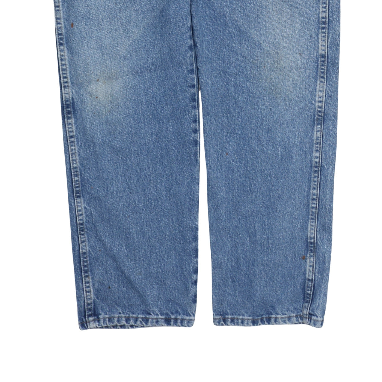 Wrangler Men's Blue 36x30 Regular Straight Fit Denim Jeans