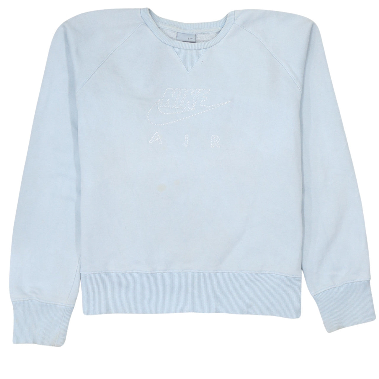 Nike Girls Blue Air Sweatshirt Size 14-15 Years Pullover Crew Neck