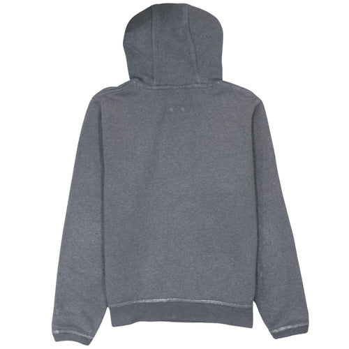 Nike Men's Grey Pullover Hoodie Large Regular Fit Fleece Sweatshirt