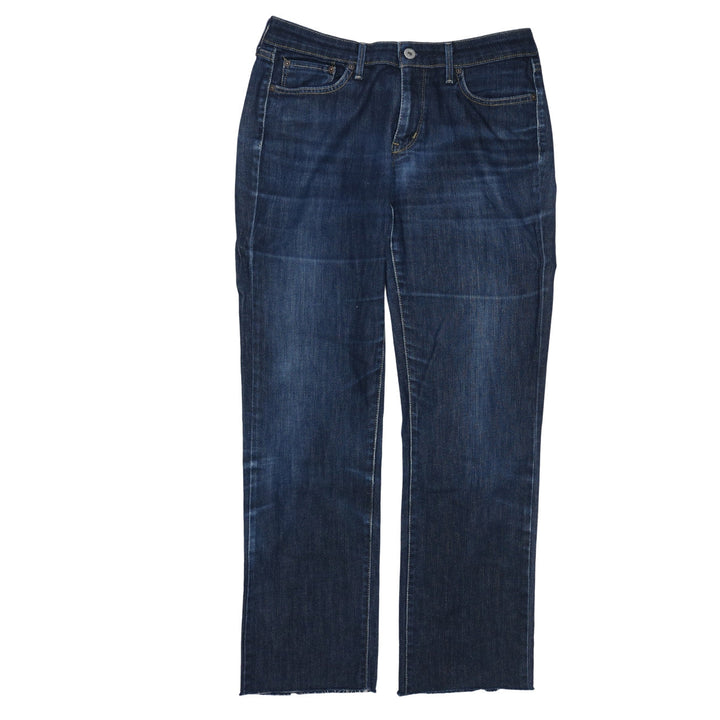 Levi's Womens Blue 30 Classic Straight Leg Jeans