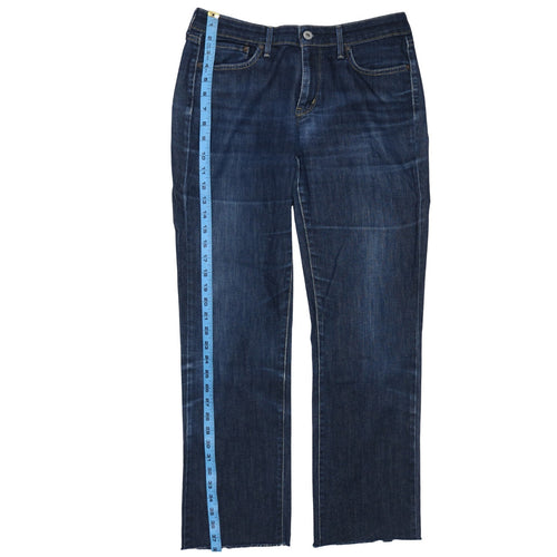 Levi's Womens Blue 30 Classic Straight Leg Jeans