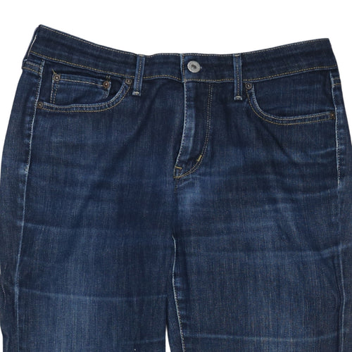 Levi's Womens Blue 30 Classic Straight Leg Jeans