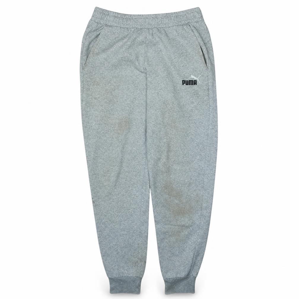 Puma Men's Grey Sweatpants M Regular Fit Casual Sportswear