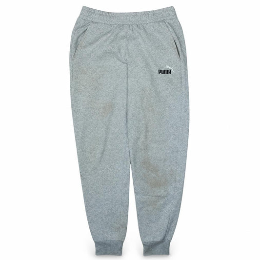 Front view of Puma Men's Grey Sweatpants M Regular Fit Casual Sportswear