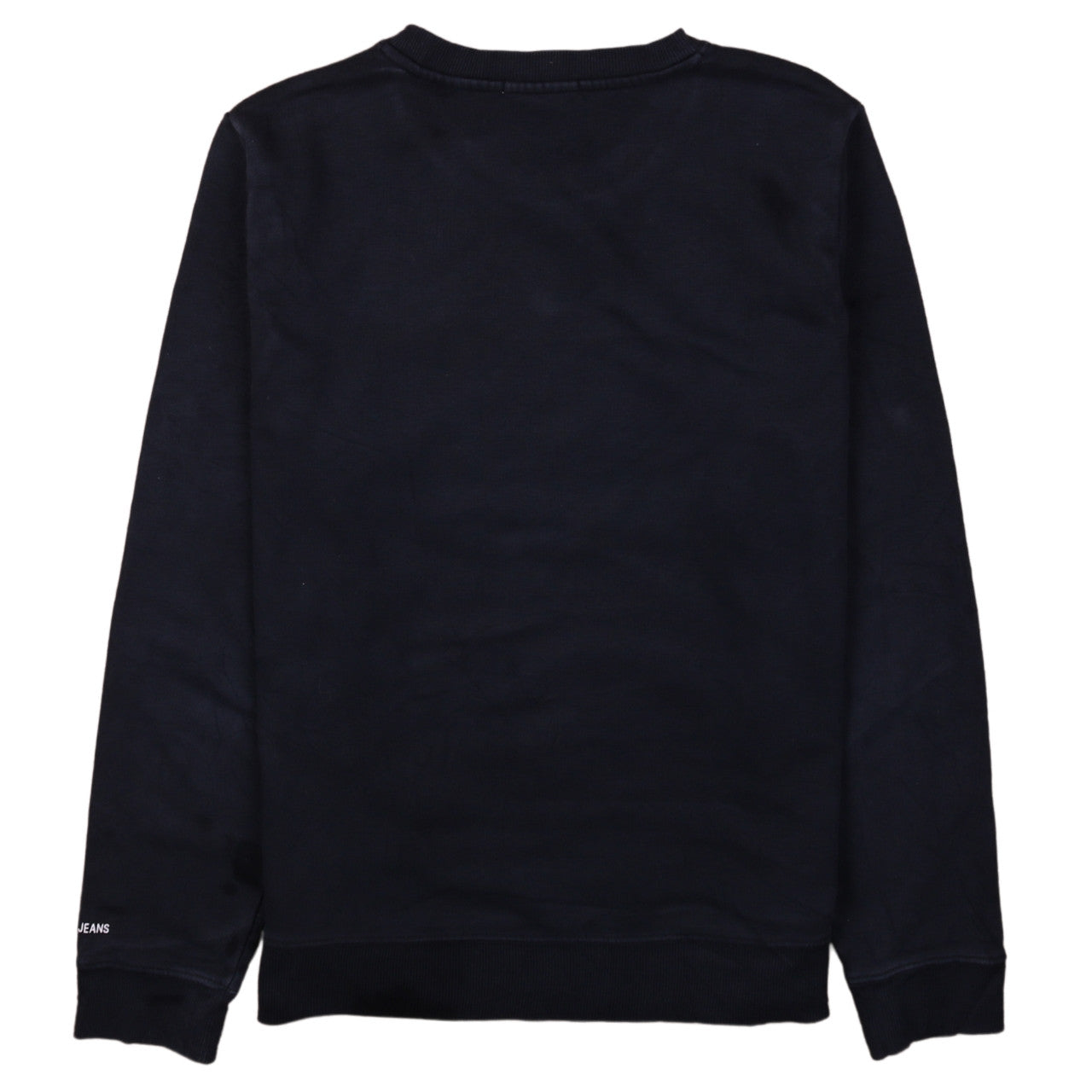 Calvin Klein Jeans Boys Black Graphic Print Pullover Sweatshirt Age 14