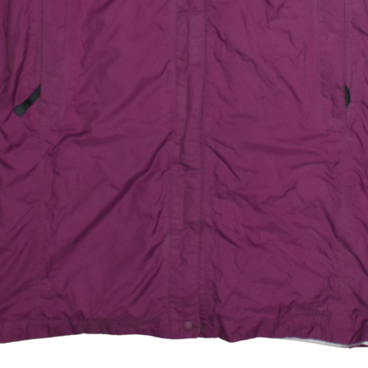 L.L. Bean Women's Purple Gore-Tex Long Waterproof Hooded Coat Size L