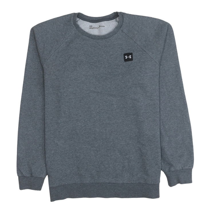 Under Armour Men's Grey Crew Neck Pullover Sweatshirt Size M