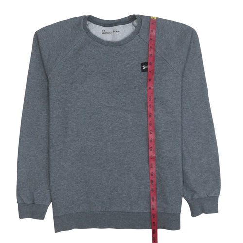 Under Armour Men's Grey Crew Neck Pullover Sweatshirt Size M