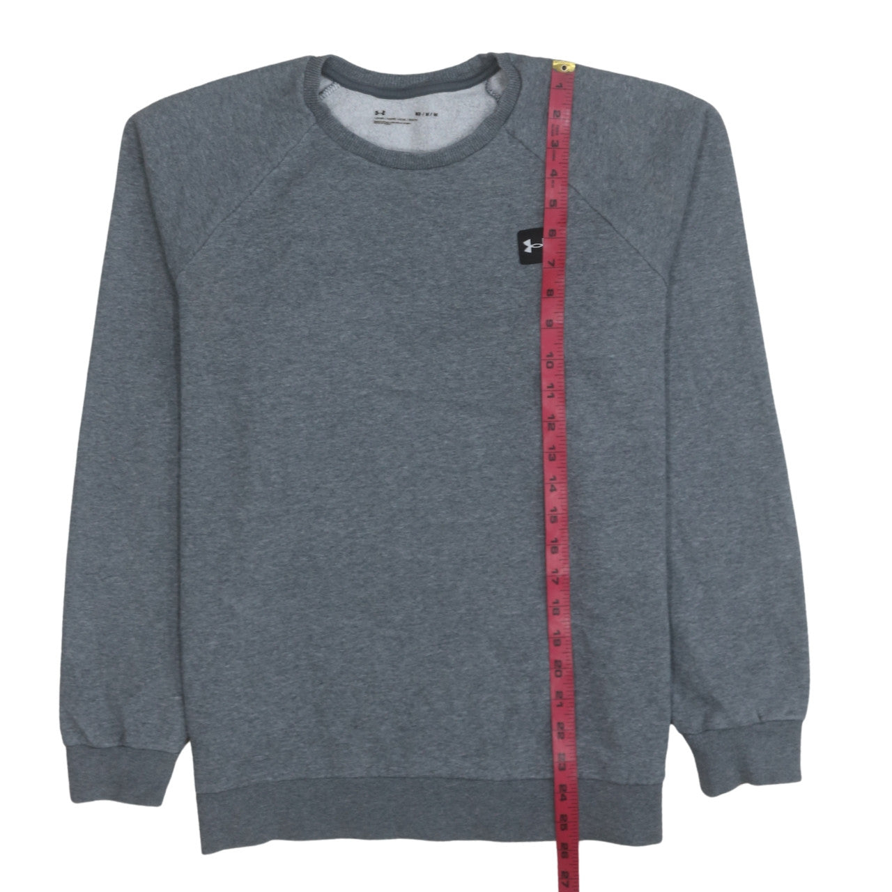 Under Armour Men's Grey Crew Neck Pullover Sweatshirt Size M