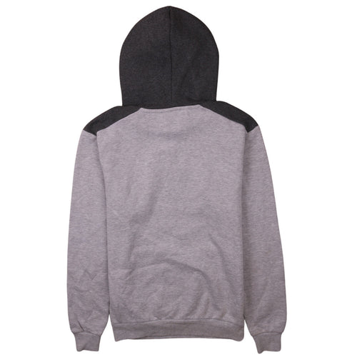 FILA Men's Grey Pullover Hoodie XS Logo Fleece Sports Sweatshirt