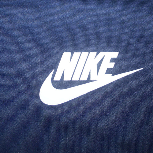 Nike Boys Blue Full Zip Colourblock Sweatshirt XL 158cm