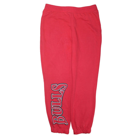 NBA Women Red Bulls Jogger Sweatpants Size M Cotton Blend