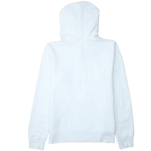 GAP Women White Pullover Hoodie Small Cotton Blend Casual