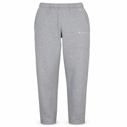 Front view of Champion Men's Grey Medium Sweatpants Jogger Trousers