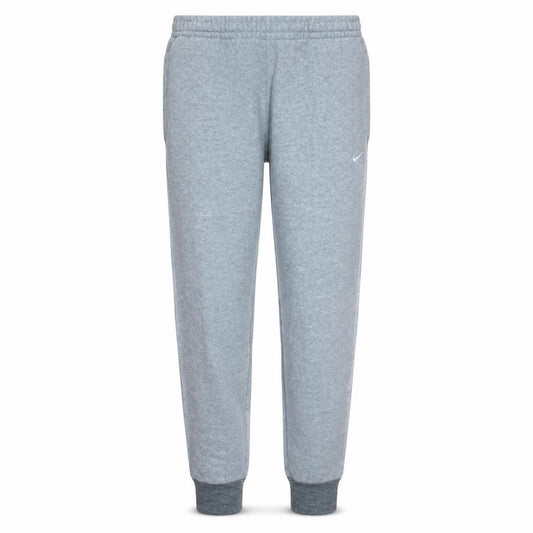Nike Boys Grey Fleece Jogger Trousers L Elastic Waist Sweatpants