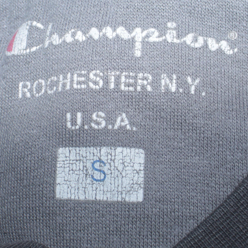 Champion Men's Black V-Neck Pullover Sweatshirt Size S