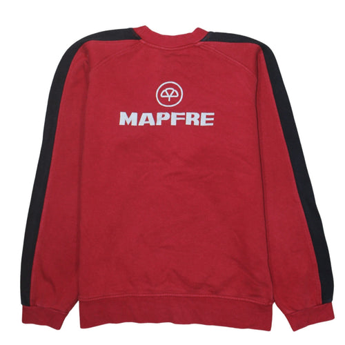 Nike Men's Red FCT Logo Crew Neck Pullover Sweatshirt Size S