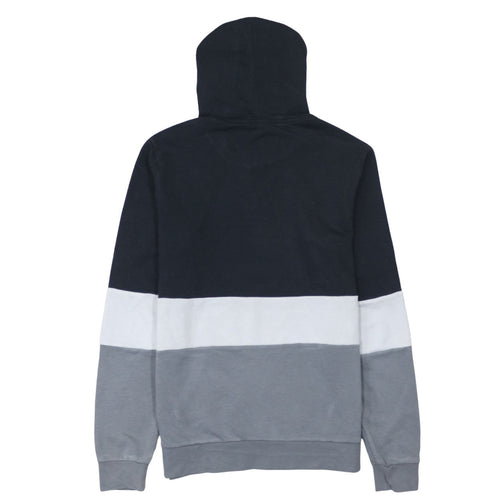 Champion Boys Colourblock 2XL Black Grey Pullover Hoodie Sweatshirt