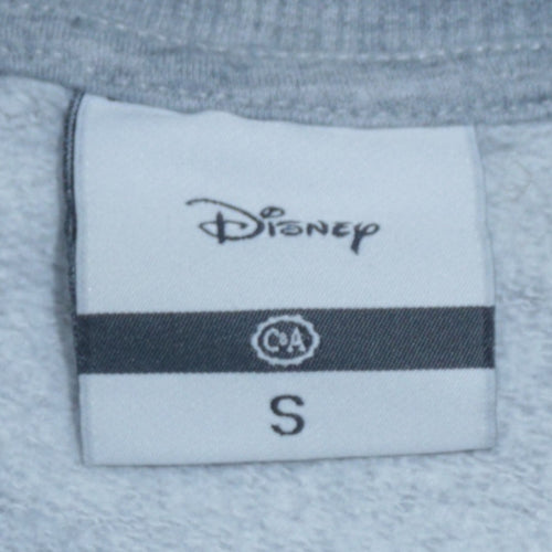 Disney Women’s Grey Mickey Mouse Graphic Sweatshirt Size S