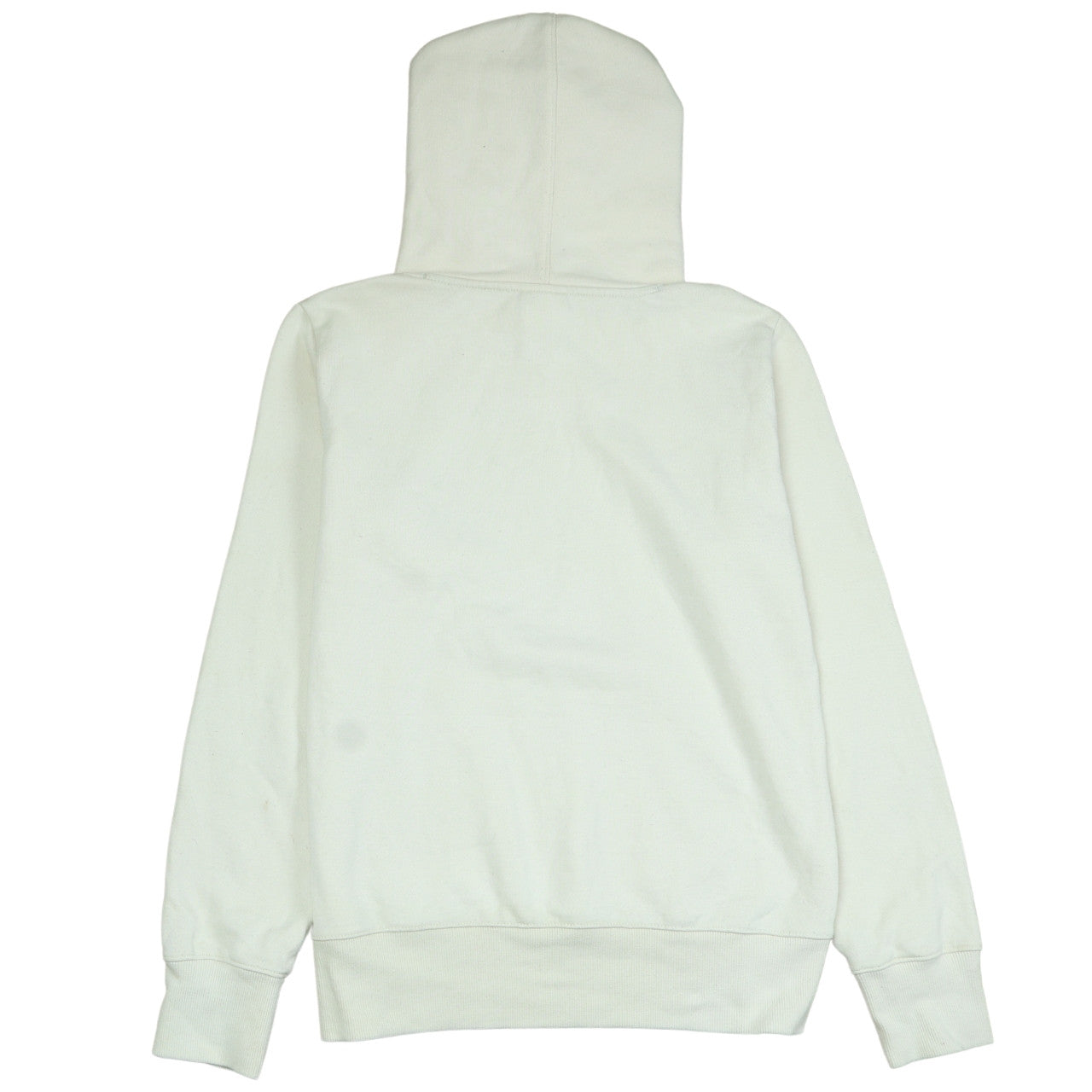 Champion Womens Beige Hoodie Medium Pullover Logo Hooded Sweatshirt