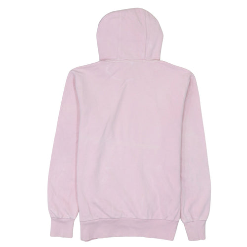 Ellesse Womens Pink Pullover Hoodie Size L Cotton Blend Logo Sweatshirt