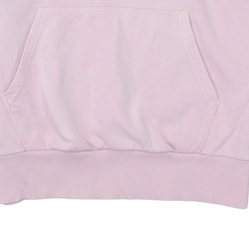 Ellesse Womens Pink Pullover Hoodie Size L Cotton Blend Logo Sweatshirt