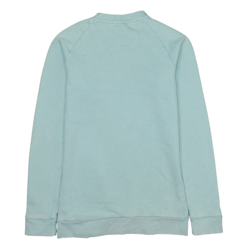 adidas Men's Green Trefoil Pullover Sweatshirt XS Regular Fit