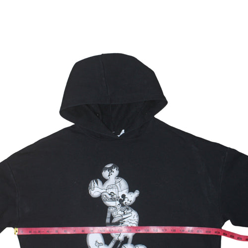 Disney x Primark Women Black Small Hooded Mickey Mouse Hoodie 10/12